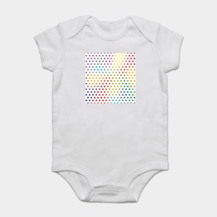 polka dot colorful Baby Bodysuit